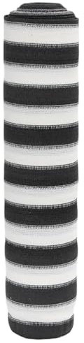 Tidyard Filet Brise-Vue Anthracite et Blanc 1,5x10 m PEHD 150 g/m², Séparateur Ecran d'Intimité Paravent, Pliable Store Latéral Brise-Vue pour Extérieur
