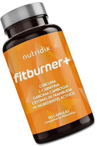 Adelgazar Muy Rápido y Efectivo Mujer - Perder Peso - Quemagrasas Potente Para Adelgazar - L Carnitina + Garcinia Cambogia - 90 Pastillas Para Adelgazar FitBurner