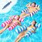 Luftmatratze Pool Wasserhängematte Erwachsene Luftmatratze Wasser Mit Netz Pool Zubehör Spaß Schwimmsessel Pool Hängematte Aufblasbare Pool Spielzeug 3 Personen Schwimmsessel Für Pool Meer Strand See