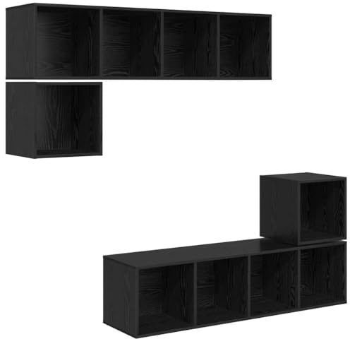 vidaXL Wall storage unit - a cool, space-saving cabinet for your living room or bedroom, perfect for organising your home in a modern way.