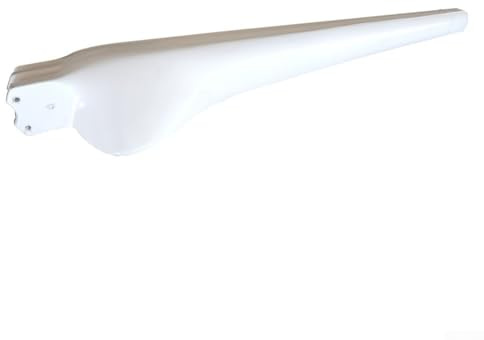 Honseadek Ersatzgeneratoren Turbine für 580 mm weiße Frp Ersatzwind für Kleinteile Power Wind Robust für Federgewicht Muster Niedriges Startdrehmoment Windgenerator für Blätter