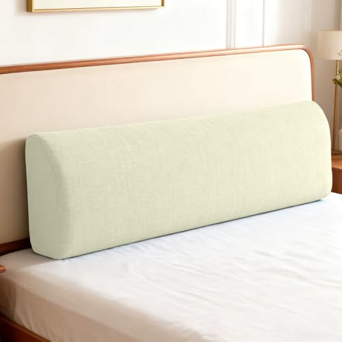 EXZFW Rückenkissen für Bett und Sofa, Rückenlehne Kissen, Bettsitzkissen, Rückenpolster Bett Sitzkissen, Ideal als Rückenstütze für mehr Halt und Komfort von Rücken, Kopf und Nacken,No01,150x30x10cm
