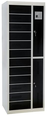 Vivol Safelock 12 Keycards - Tabletschrank mit Ladefunktion für 12 Laptops & Tablets