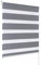 Rapid Teck® Duo Rollo Doppelrollo Grau 100cm x 150cm ohne Bohren Klemm Seitenzugrollo Kettenzugrollo Vario Jalousie