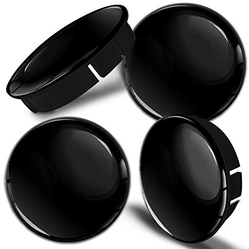 Skino 4 x 60mm Silikon Nabenkappen Kappen Schwarz Felgendeckel Radkappen Radnabendeckel Nabendeckel Auto Tuning C 7