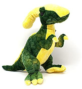 Cornelißen - 1043042 - Dinosaurier, Parasaurolophus, Plüsch, 26cm, Stofftier, Waschbar bis 30 Grad