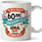 MUGFFINS Mug/Tasse Joyeux 60 Anniversaire - Il m'a Fallu 60 ans pour Devenir aussi Génial et Presque Parfait - Cadeau original pour Homme et Femme