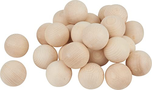 Holzkugeln ohne Bohrung, Ø 40 mm 25 Stück