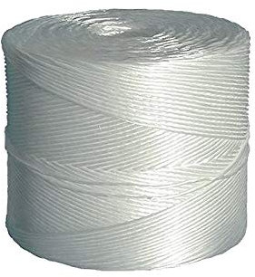 LIF Spago Agricolo in Polipropilene per Imballatrice, Titolo 350, Bianco