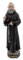 Statue Padre Pio aus Marmorharz 40 cm - italienische Handwerkskunst