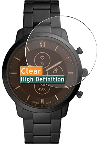 Vaxson 3 Stück Schutzfolie kompatibel mit FOSSIL NEUTRA HYBRID HR 45mm Smart Watch smartwatch Display folien Displayschutzfolie ( nicht Panzer Schutz Glas folie SchutzGlas nicht PanzerGlas ) Neue