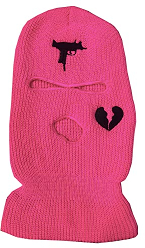 YAMEE Sturmhaube Herren Damen,Balaclava - 3-Loch Sturmmaske,Vollmaske Skimütze Wintermütze Strickmaske Vollgesichtsabdeckung für Outdoor Radfahren Skifahren