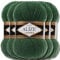 Alize 5 x 100g Lanagold Classic Türkische Premium Wolle Baumwolle und Acryl Uni Handstrickgarne | Yarn | Garn | Strickgarn Einfarbig Baby zum Häkeln Stricken Kleidung Schals (Pine | 118)