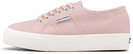 Superga Sneaker da donna 2730-cotu, Rosa Antico Bianco Rosso Navy, 36 EU