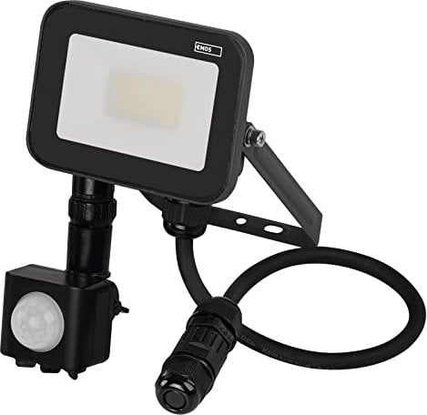 EMOS LED Strahler Profi 30W mit Bewegungsmelder, wasserdichtes Alu Flutlicht für Innen und Außen, Helligkeit 3300lm, Neutralweiß 4000K, CRI>80, Lebensdauer 50000h, Flacker-frei, 5 Jahre Garantie