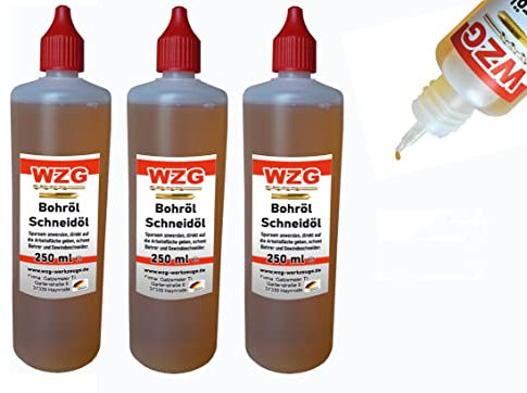 3 Stück 250mL Fl. Bohr u. Schneid ÖL Bohröl Gewindeschneidöl Kühlmittel V2Alschmiermi (3)