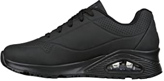Skechers Work Uno SR, Zapatillas Mujer, Black, 36 EU