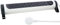 LEGRAND, Drehbare Steckdosenleiste, 5-fach Steckdose, Mehrfachsteckdose, Wand- oder Tischmontage, LED-Ein/Aus-Schalter, 1,5m Kabel, Ultraweiß/Dunkelgrau, 694531