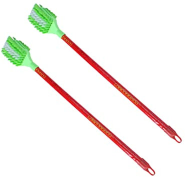 Alipis 2piezas Cepillos De Madera Mango para Baño y Hogar Cepillo Compacto para Limpieza De WC Escenario para Inodoratos y Lavabos