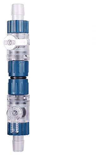 MiOYOOW Aquarium Schlauchventil, Aquarium Schlauch Schnellverschluss, Aquarium Filteranschluss Aquarium Schlauch Schlauchverbinder mit Schnellverschlussgriff für Aquarien