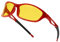 Long Keeper Nachtsichtbrille Autofahrer Sport, Nachtfahrbrille Anti-Blend Sonnenbrille Gelb für Herren Damen Nachtbrille zum Autofahren Sportbrille UV Schut