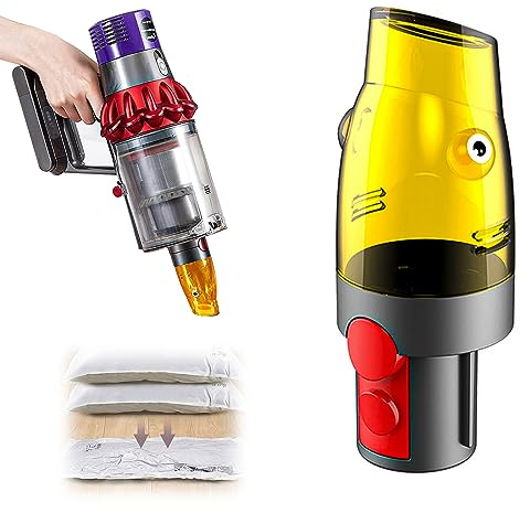 Saugkopf für Vakuumbeutel Staubsauger für Dyson V7 V8 V10 V11 V12 V15 Slim, Adapter Staubsauger für Vakkumsäcke Kleidung, Zubehör für Absaugen der Luft aus Vakuumbeuteln
