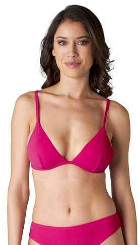 Lovable Bikini Reggiseno Triangolo Spongy Donna, Fucsia, 80B