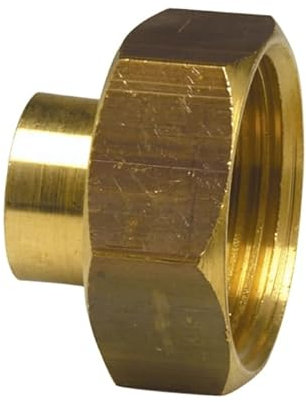 Thermador - Raccord laiton à visser - Raccord deux pièces union 359GC en laiton pour circulateur G2 (50/60) - cuivre Ø40 - Thermador