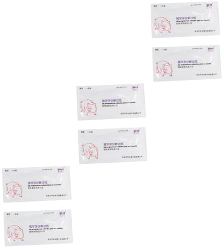 FRCOLOR 6 Stk schwangere Testerin Tierversuchspapier Farm-Test-Tool pregnancy test schwangerschaftstest werkzeug Säen Sie hochpräzise Streifen Trächtigkeitsteststreifen für die Kuh