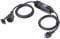 Sygonix SY-6052178 Personenschutz-Verlängerungskabel PRCD 230 V/AC Schwarz IP44