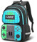 Beaulyn School Backpack for Boys,Gamer School Bag for Kids Elementary Middle Primary Student,17″Video Game Rucksack for Laptop