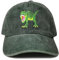 Hepandy T-Rex Tyrannosaurus Dinosaurier Hut für Damen und Herren, T-Rex Dinosaurier (Washed Army Green), Einheitsgr��e