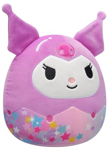 Squishmallows SQSN00604 - Starshine Kuromi 25 cm, offizielles Jazwares Plüsch, superweiches Kuscheltier