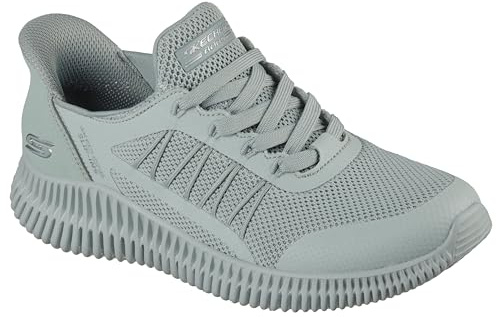 Skechers Damen Bobs Geo Lite Divine Pace Slip-InTurnschuhe, Sage Knit, 41 EU