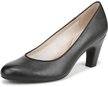 LifeStride Womens Parigi Plus Pump Black 12 W