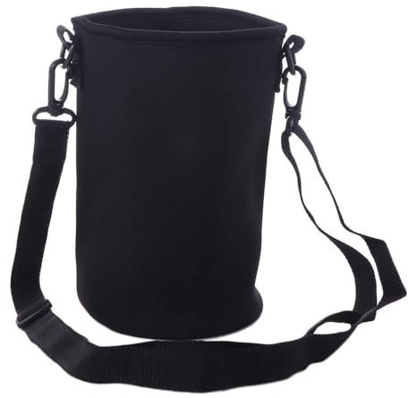 Funda deportiva para tazas, soporte para botellas de agua, bolsa para botellas deportivas, soporte para botellas de agua con correa de 18/36/64 onzas (64 onzas)