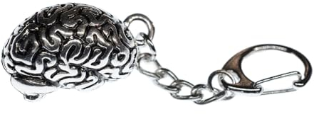 Miniblings Gehirn Organ Schlüsselanhänger - Handmade Modeschmuck I Anhänger Schlüsselring Schlüsselband Keyring - Gehirn Organ