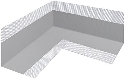 Isolbau Innenecke P2 Grau - 1 Stück - Wasserdichtes Eck-Dichtband für Sanitär, Dusche, Bad, Fliesen, Balkon Eckabdichtung Dichtecke Abdichtung für Innen- & Außenbereich