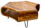 invicta INTERIOR Massiver Couchtisch Organic Living Sheesham Palisander Hairpin Legs Retro Wohnzimmertisch Tisch Holztisch BxHxT: 90 x 38 x 80 cm