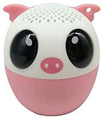 iDANCE AS100-PIG - Enceinte Portable Couleur Rose et Blanc, avec Bluetooth