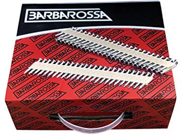 Barbarossa Positive Placement Nails | Metal Connector Twist Nails Electro Galvanised 35mm (2500)