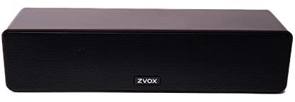 ZVOX AccuVoice AV100 Haut-parleur compact pour TV avec 6 niveaux d'amplification vocale, expresso