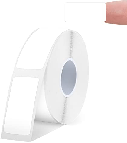 SUPVAN KATASYMBOL wasserfeste Endlos-Etikettenband 14 mm x 30 mm, 220 Etiketten/Rolle für E10 / E11 / E16 Etikettendrucker, Schwarz auf weiß