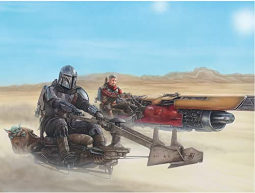 Ceaco - Thomas Kinkade - Star Wars - The Mandalorian - The Marshal - 550 Teile Puzzle