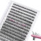 280 Pcs Wimpern Einzeln DIY Einzelne Wimpern für Wimpernverlängerung Wimpernbüschel Cluster Individual Lashes 30D-D-0.07-9-15mix