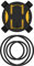 Beeline Velo 2 Mounting Plate with Rubber Rings, GPS Navigation System