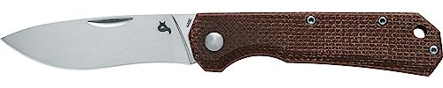 Fox Couteau Black CIOL Micarta Marron