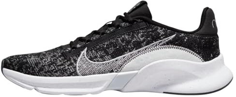 Nike SuperRep Go 3 Flyknit DH3394-010, Men Gym Shoes, Black, 47,5 EU
