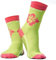 OceanSocks + EXTRA Tasche | rutschfeste Aqua-und Beachsocken für Strand, Wasser, Wattwanderung, Boot & Boards, Damen, Herren, Kinder,Neongrün, Hawaii,23-26