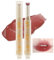 Erinde Jelly Lipstick, Tinted Glasting Melting Balm, Heart Shape Lip Gloss Lip Stain, Long Lasting Moisturizing, High Pigmented, Plumping Lip Makeup 02# Litchi Fig